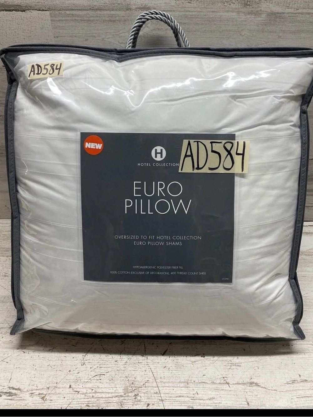 Hotel Collection Euro Pillow - White
